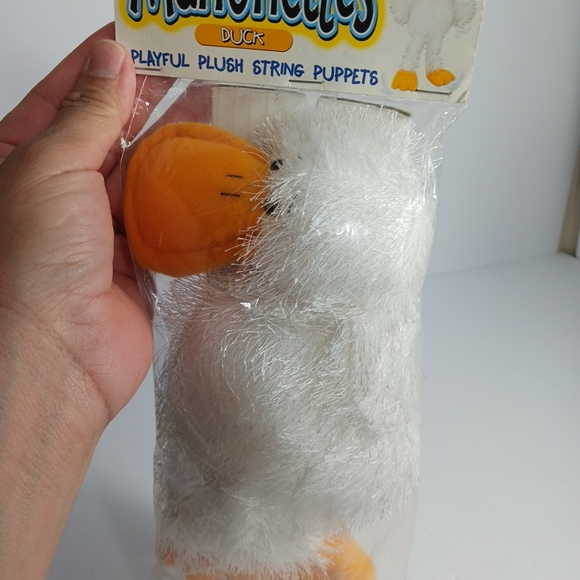 Ganz White Duck Plush Stuffed Animal Marionettes String Puppets - Picture 3 of 8